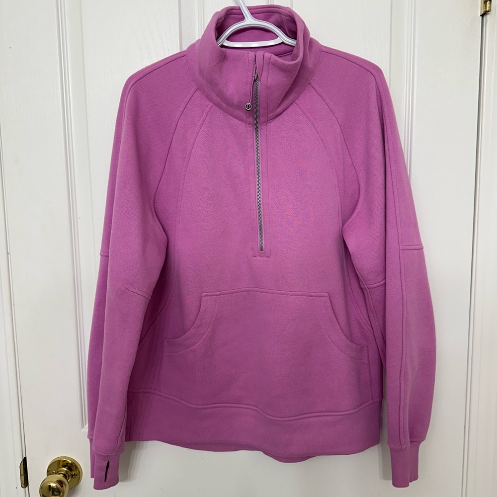 Lululemon Scuba Oversized Funnel Neck Half Zip